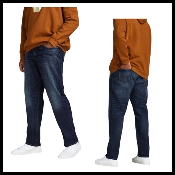 JACK & JONES NWT Mike Original Plus Size Comfort Fit Jeans - Picture 1 of 9